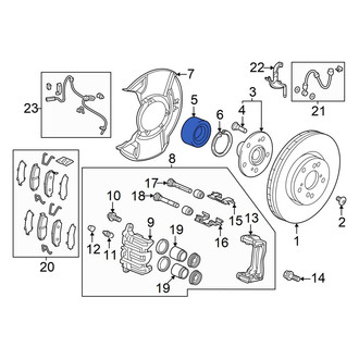 Honda OE - Front Wheel Bearing