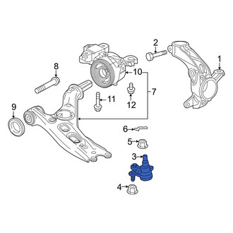 Honda OE - Front Suspension Ball Joint