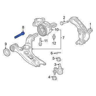 Honda OE - Inner Suspension Control Arm Bolt