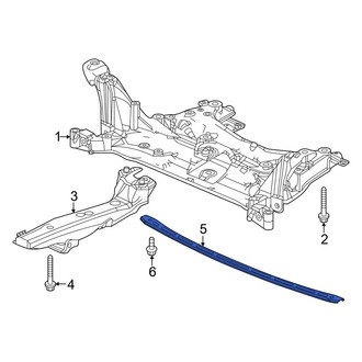 Honda OE - Front Suspension Subframe Crossmember Brace