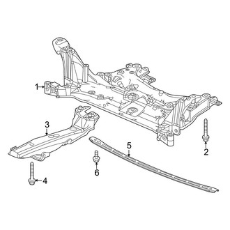 Honda OE - Front Suspension - Suspension Mounting
