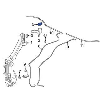 Honda OE - Front Washer Fluid Reservoir Cap