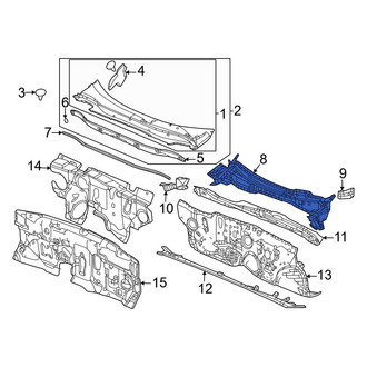 Honda OE - Front Cowl Panel