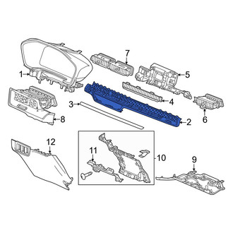 Honda OE - Left Instrument Panel Trim Panel