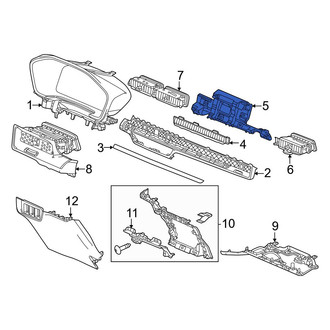 Honda OE - Instrument Panel Cover