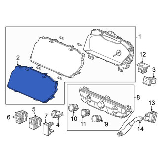 Honda OE - Instrument Panel Lens