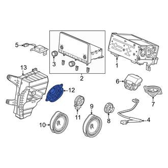 Honda OE - Rear Upper Speaker