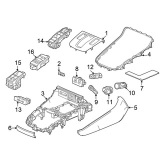 Honda OE - Front Console (e FCEV)