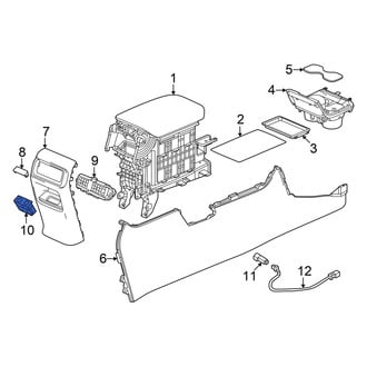 Honda OE - Rear 12 Volt Accessory Power Outlet