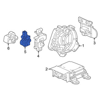 Honda OE - Rear Air Bag Impact Sensor