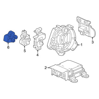 Honda OE - Rear Air Bag Impact Sensor