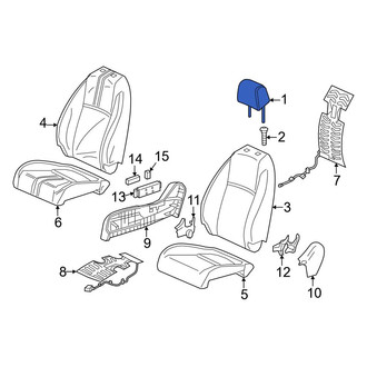 Honda OE - Front Left Headrest