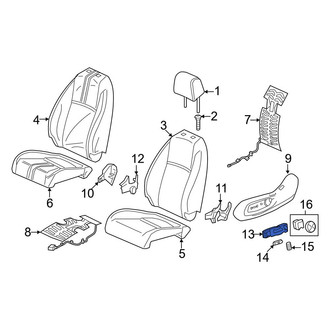 Honda OE - Left Power Seat Switch