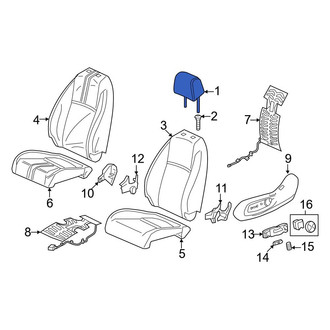 Honda OE - Front Right Headrest
