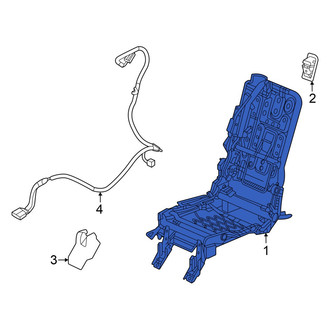 Honda OE - Rear Right Seat Frame