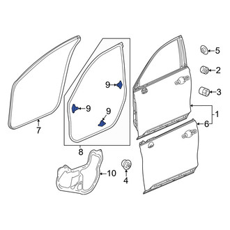 Honda OE - Door Seal Clip