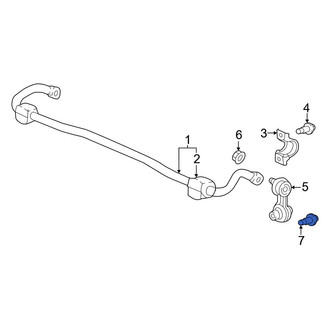 Honda OE - Suspension Stabilizer Bar Link Bolt
