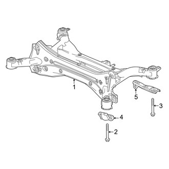 Honda OE - Rear Suspension - Suspension Mounting (FWD)