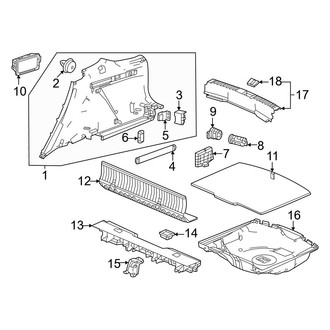 Honda OE - Rear Body & Floor - Interior Trim