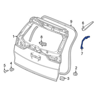 Honda OE - Rear Left Liftgate Hinge