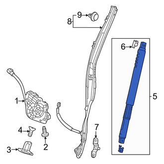 Honda OE - Rear Left Liftgate Lift Support