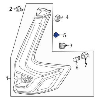 Honda OE - Tail Light Grommet