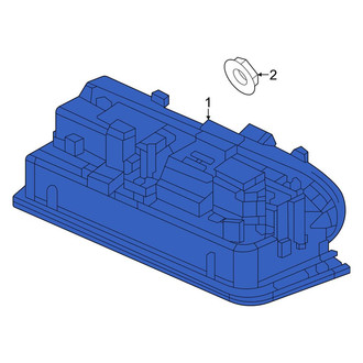 Honda OE - Rear License Plate Light Assembly