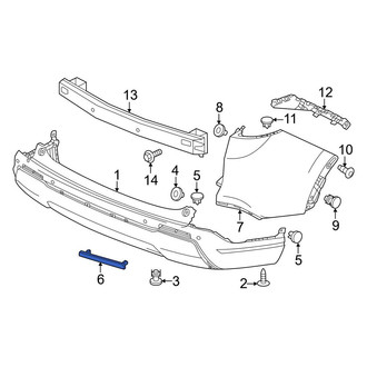 Honda OE - Rear Right Reflector Panel