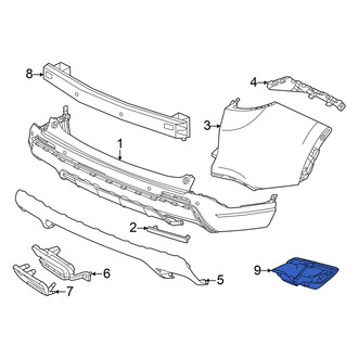 Honda OE - Rear Exhaust Tail Pipe Tip