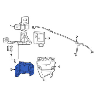 Honda OE - Left Blind Spot Detection System Warning Sensor Bracket