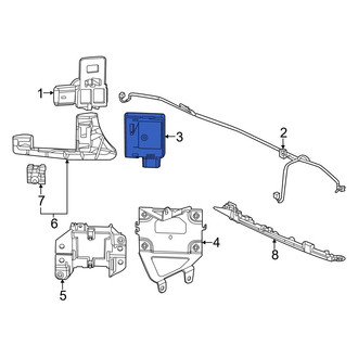Honda OE - Rear Blind Spot Detection System Warning Sensor