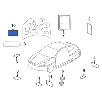 Honda OE - Air Bag Information Label