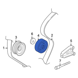 Honda OE - Accessory Drive Belt Idler Pulley