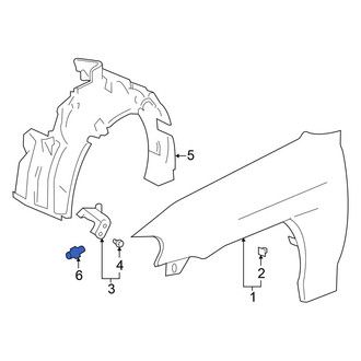 Honda OE - Fender Liner Retainer