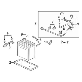 Honda OE - Electrical - Battery (Conventional)