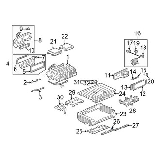 Honda OE - Drive Motor Battery Compartment Bolt