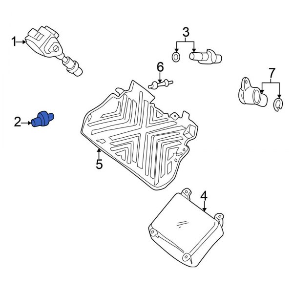 Ignition Knock (Detonation) Sensor