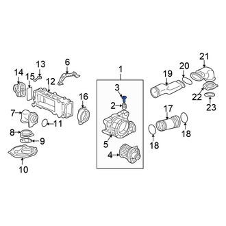 Honda OE - Air Filter Housing Sleeve