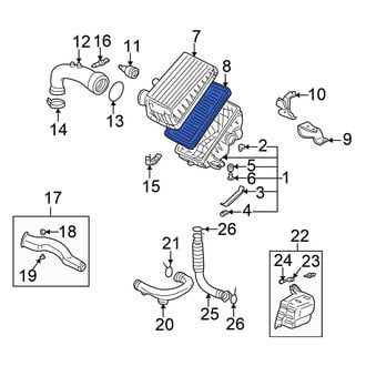 Honda OE - Engine Air Filter