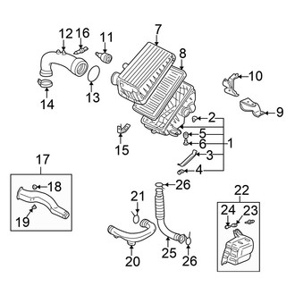 Honda OE - Engine / Transaxle - Air Intake