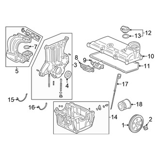 Honda OE - Engine / Transaxle - Engine Parts