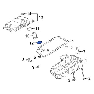 Honda OE - Lower Automatic Transmission Filter O-Ring
