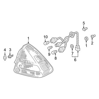 Honda OE - Rear Lamps - Tail Lamps