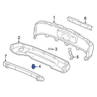 Honda OE - Rear Lower Valance Panel Clip