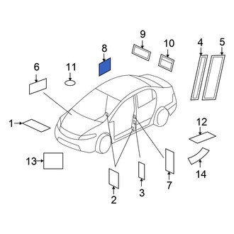 Honda OE - Caution Label