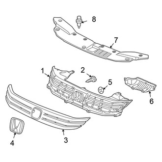 Honda OE - Grille & Components