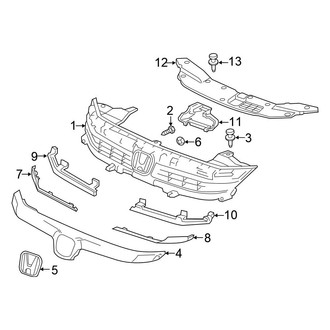 Honda OE - Grille & Components