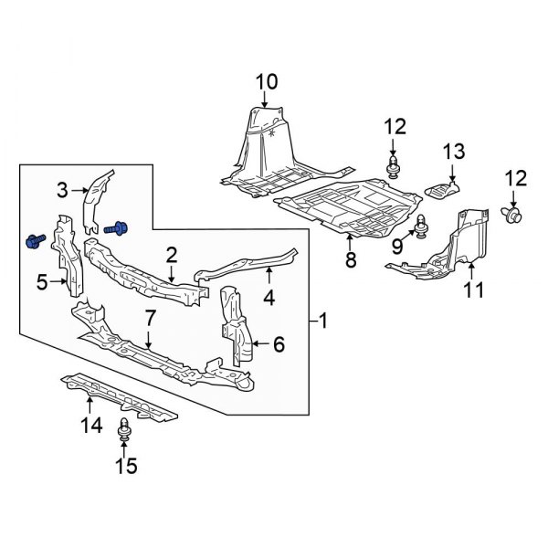 Radiator Support Panel