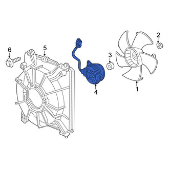 Honda OE - Engine Cooling Fan Motor