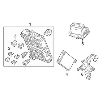 Honda OE - Electrical Components (Cabin Compartment)